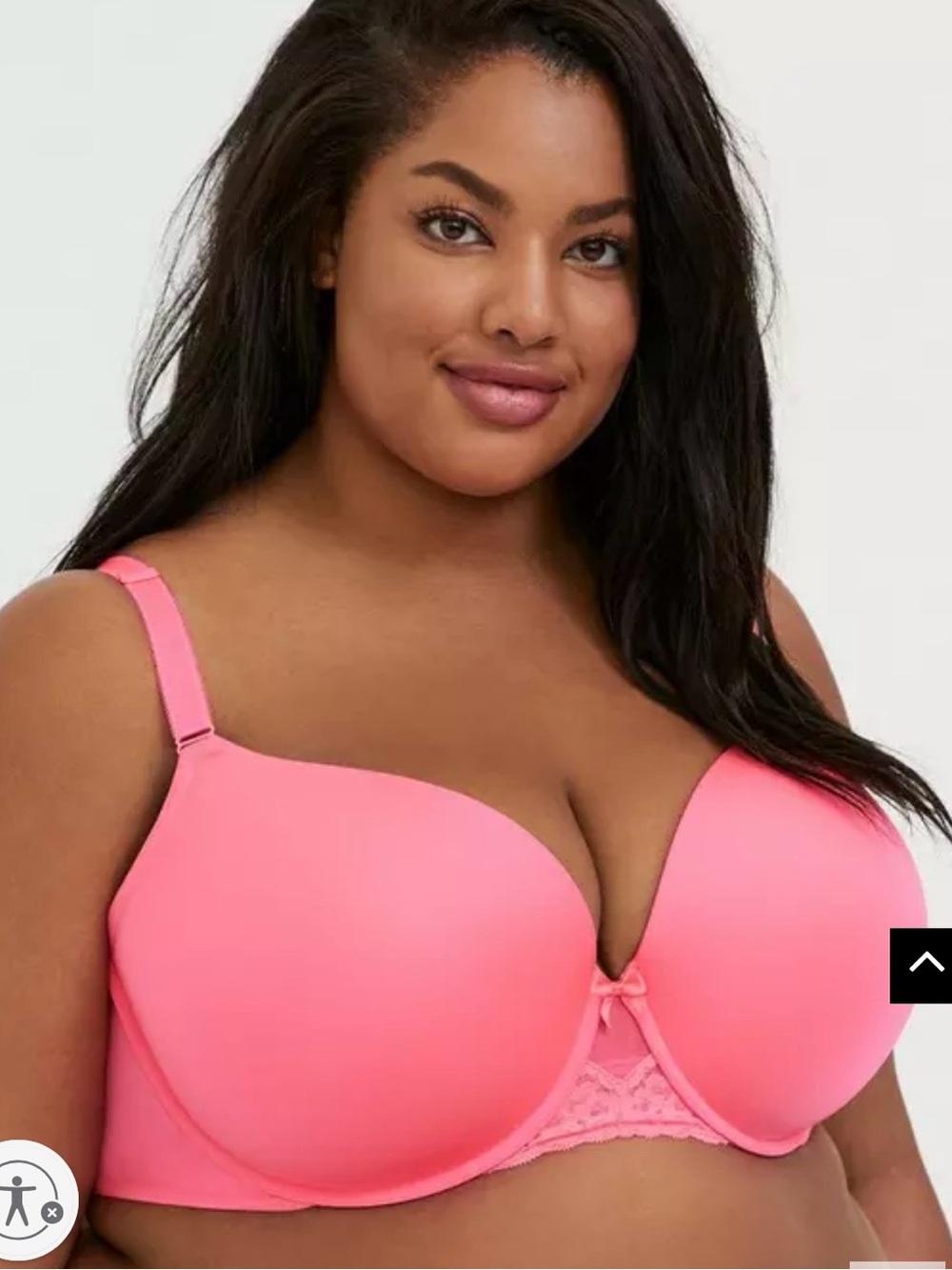 torrid Pink Smooth Molded Underwire Push-up T-Shirt Bra 40DDD